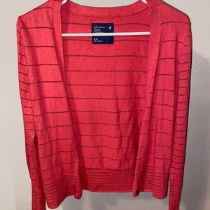 Dark peach cardigan